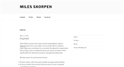 Desktop Screenshot of milesskorpen.com